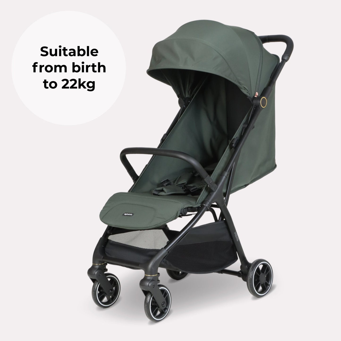 MBX6 Compact Stroller - Forest Green