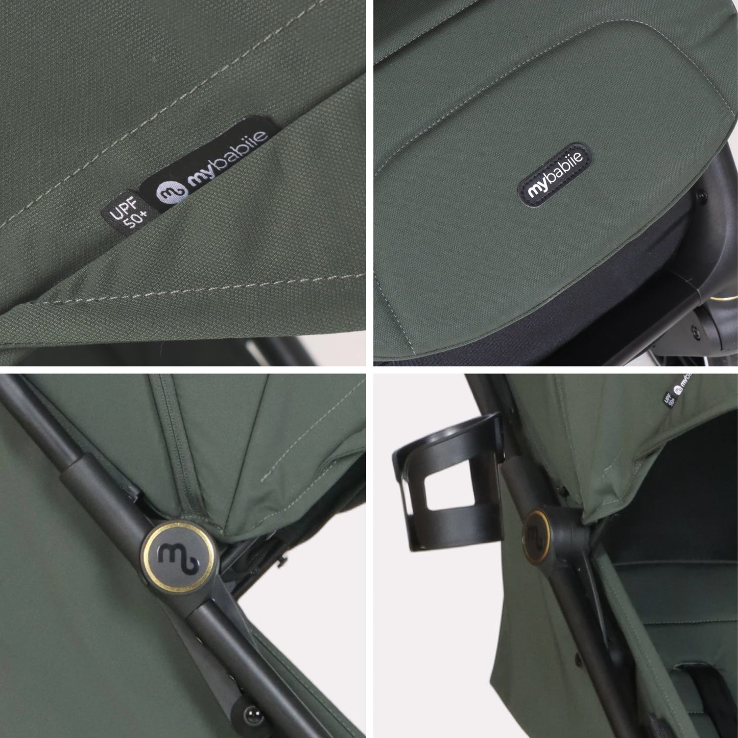 MBX6 Compact Stroller - Forest Green