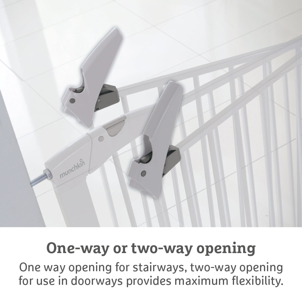 Maxi-Secure Pressure Fit Safety Gate, 76 - 82cm to 103 - 110cm with 28 cm Extension
