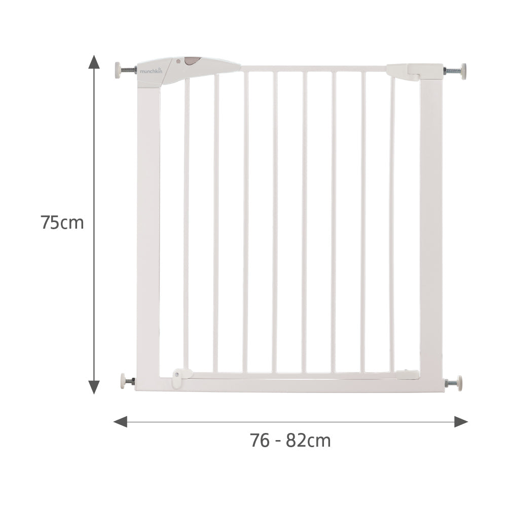 Maxi-Secure Pressure Fit Safety Gate, 76 - 82cm (2 Pack)