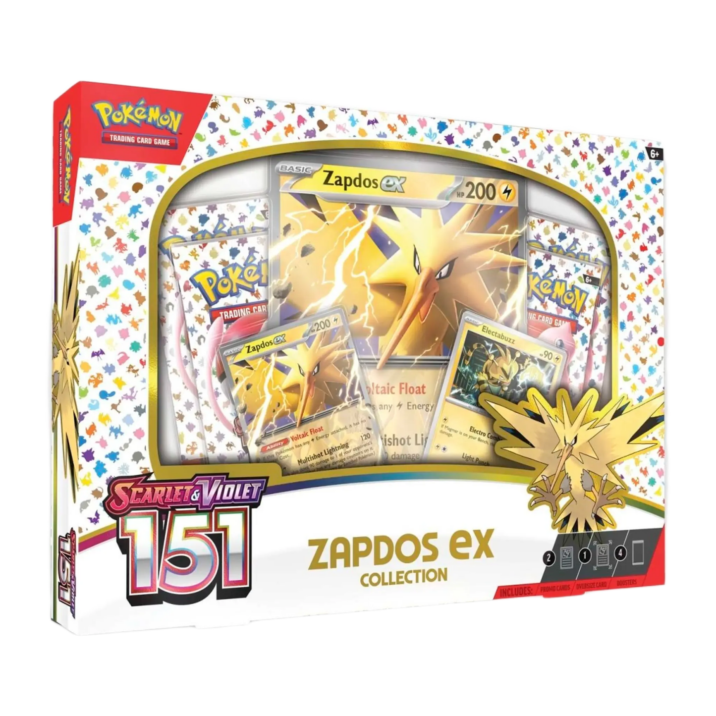 Pokémon TCG: Scarlet & Violet-151 Collection (Zapdos ex)