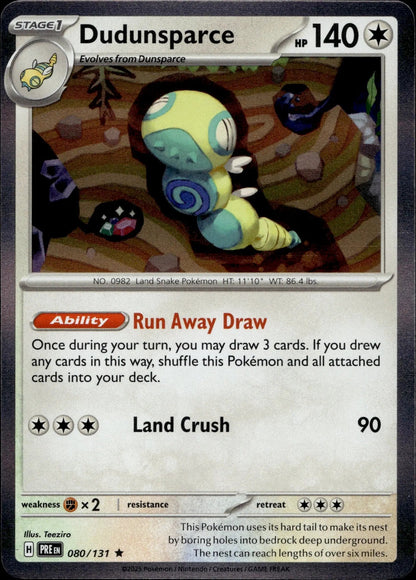 Dudunsparce #080/131