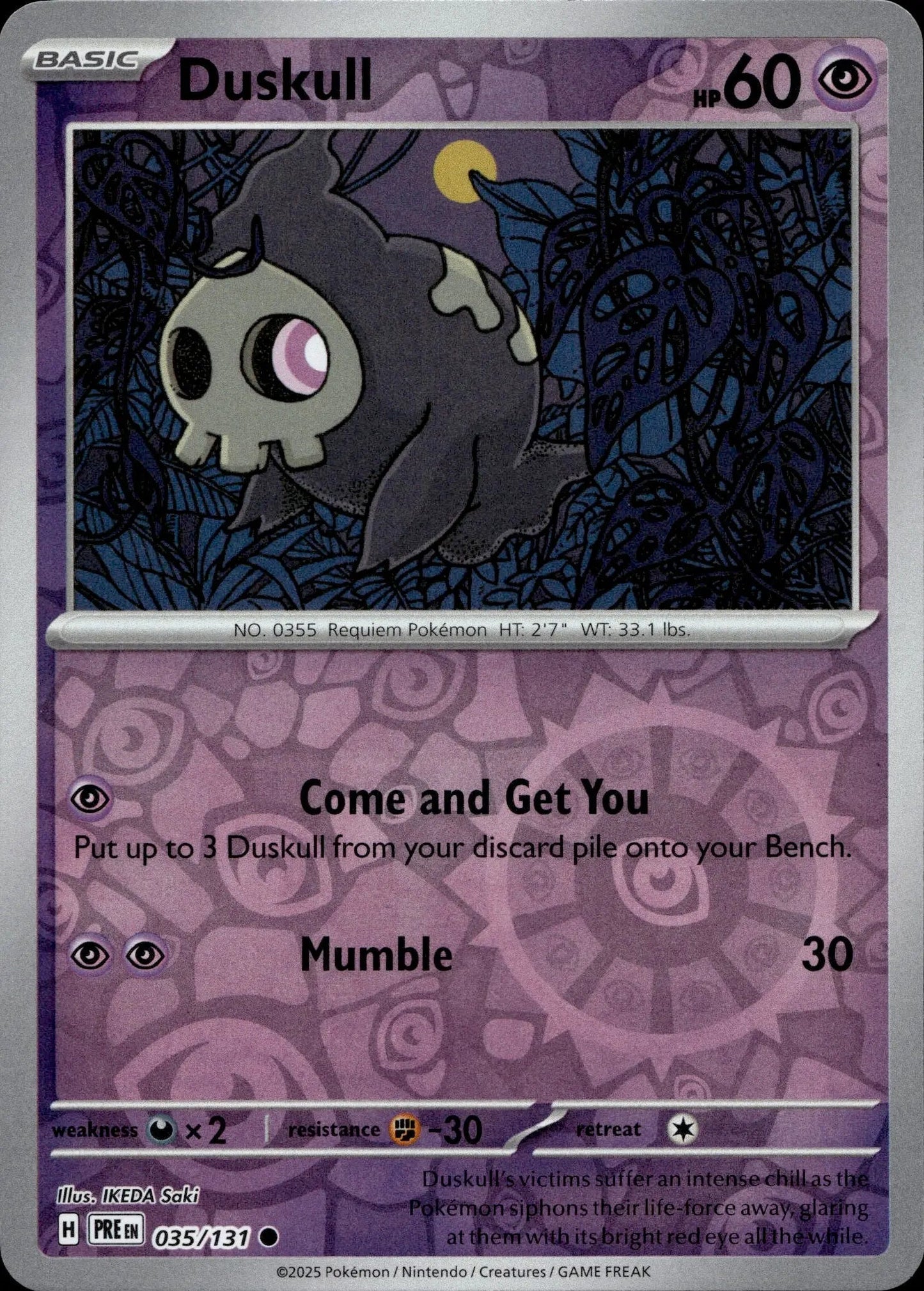 Duskull #035/131