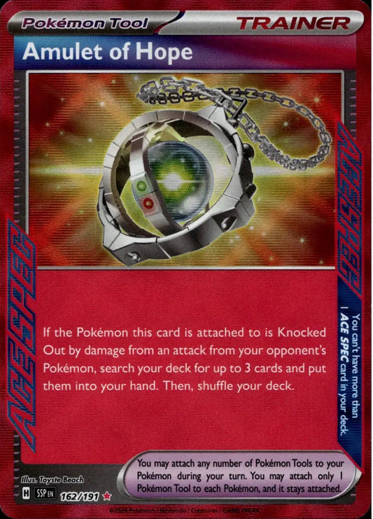 SV08: Surging Sparks #162/191 Amulet of Hope