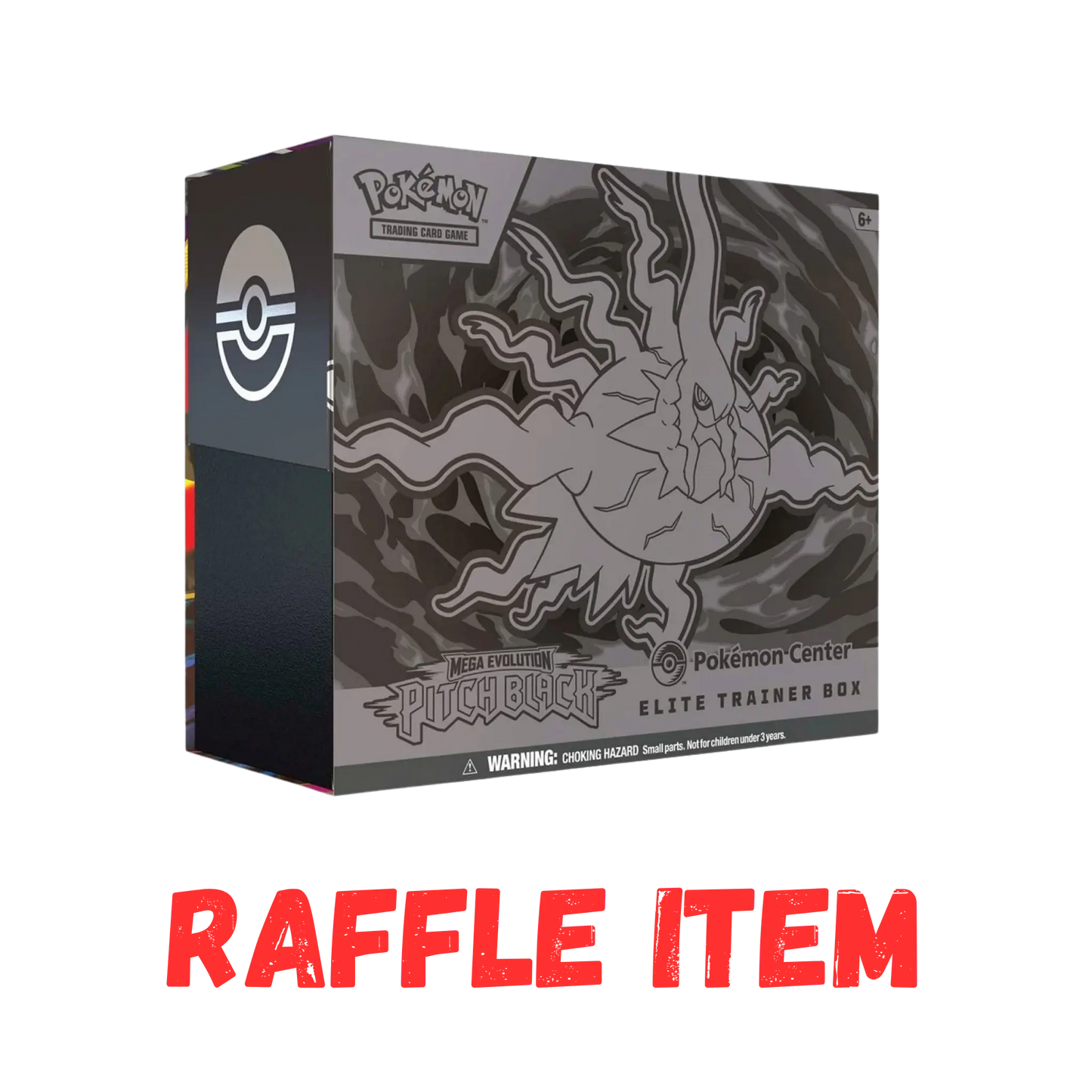 Pitch Black Pokémon Center Elite Trainer Box - Raffle ITEM