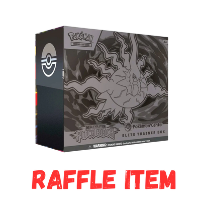 Pitch Black Pokémon Center Elite Trainer Box - Raffle ITEM