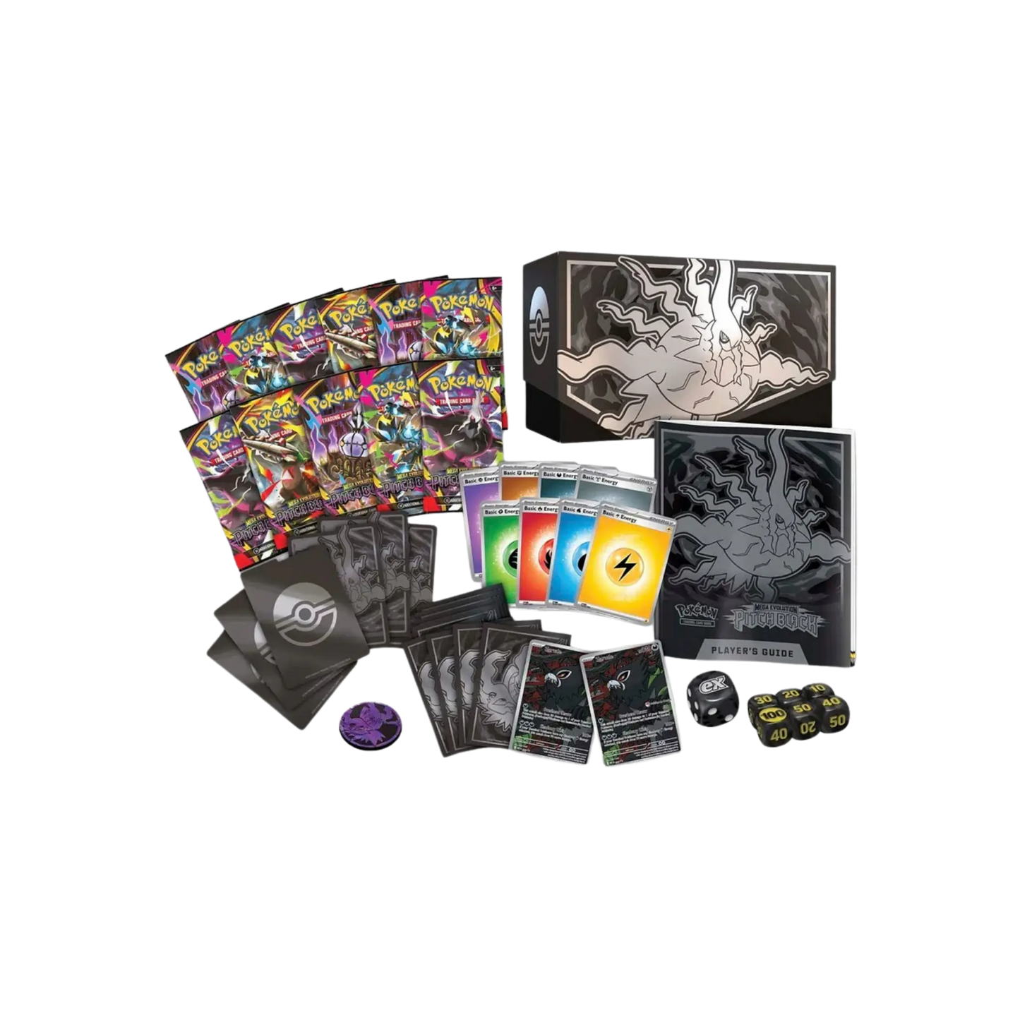 Pitch Black Pokémon Center Elite Trainer Box - Raffle ITEM