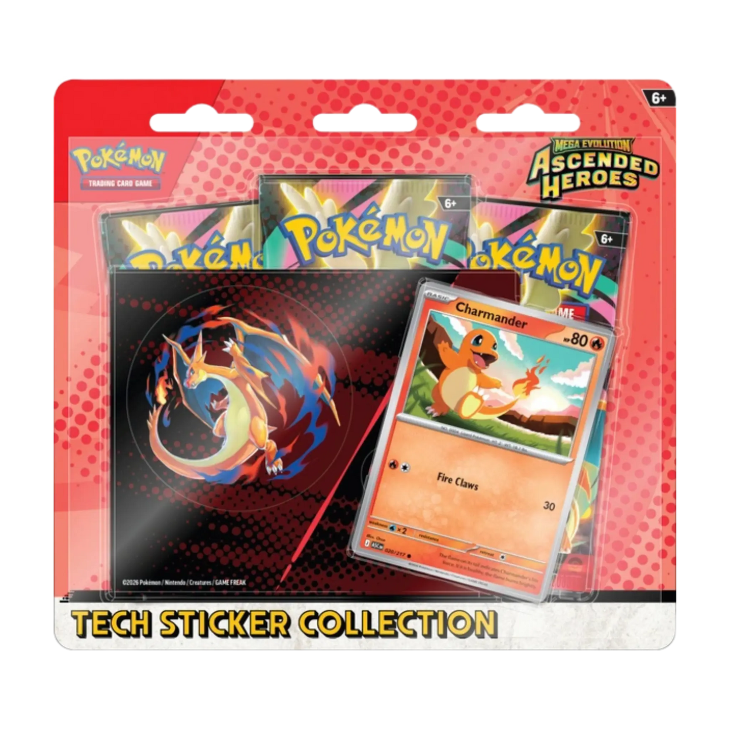 Pokémon TCG: Ascended Heroes Tech Sticker Collection