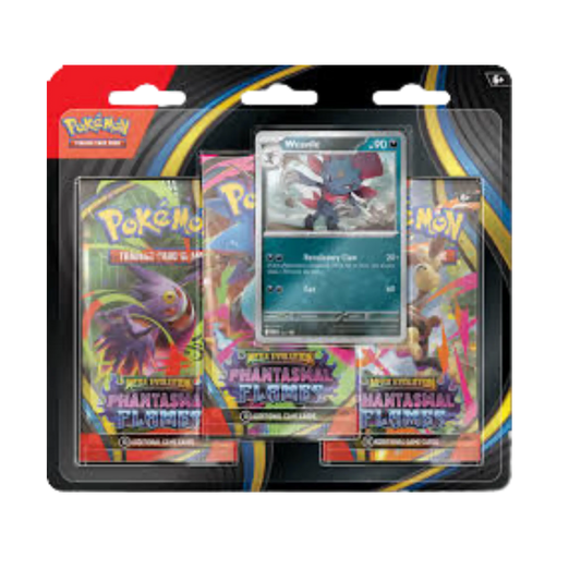 Pokémon TCG: Phantasmal Flames 3-Pack Blister