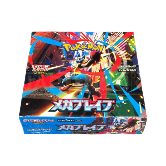 Mega Brave Japanese Pokémon Booster Box (Sealed)