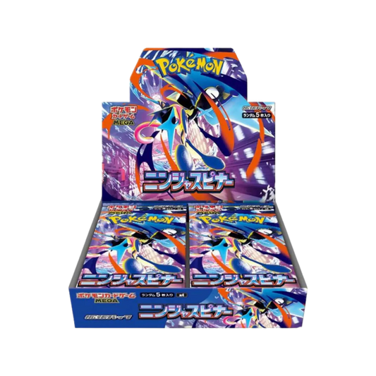 Pokémon Ninja Spinner Japanese Sealed Booster Box