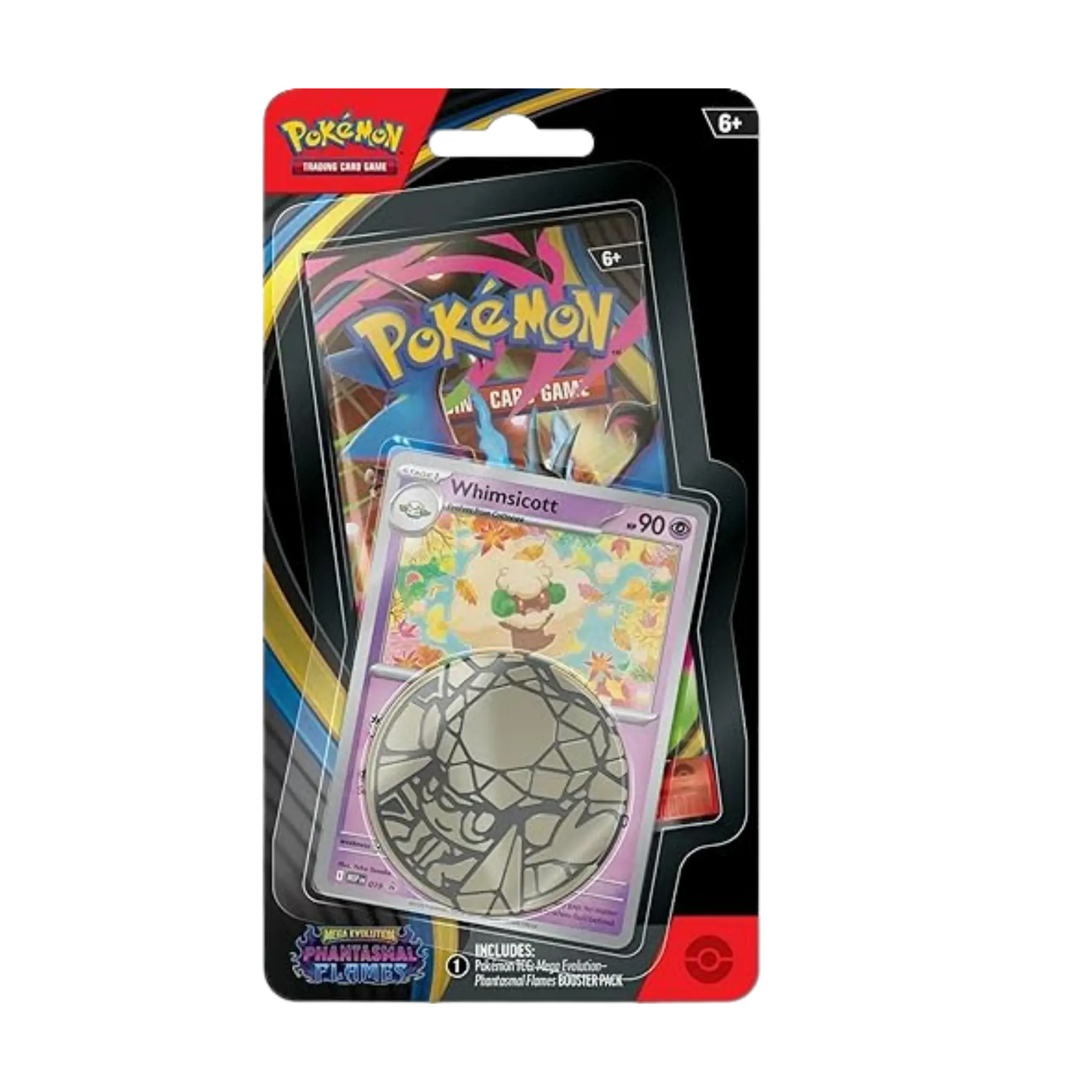 Pokémon TCG Mega Evolution Phantasmal Flames Single Pack Blister
