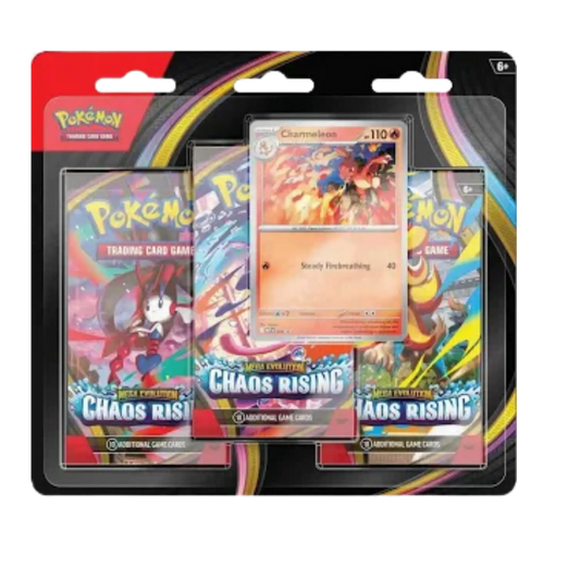 Pokémon TCG: Mega Evolution — Chaos Rising Triple Pack Blister