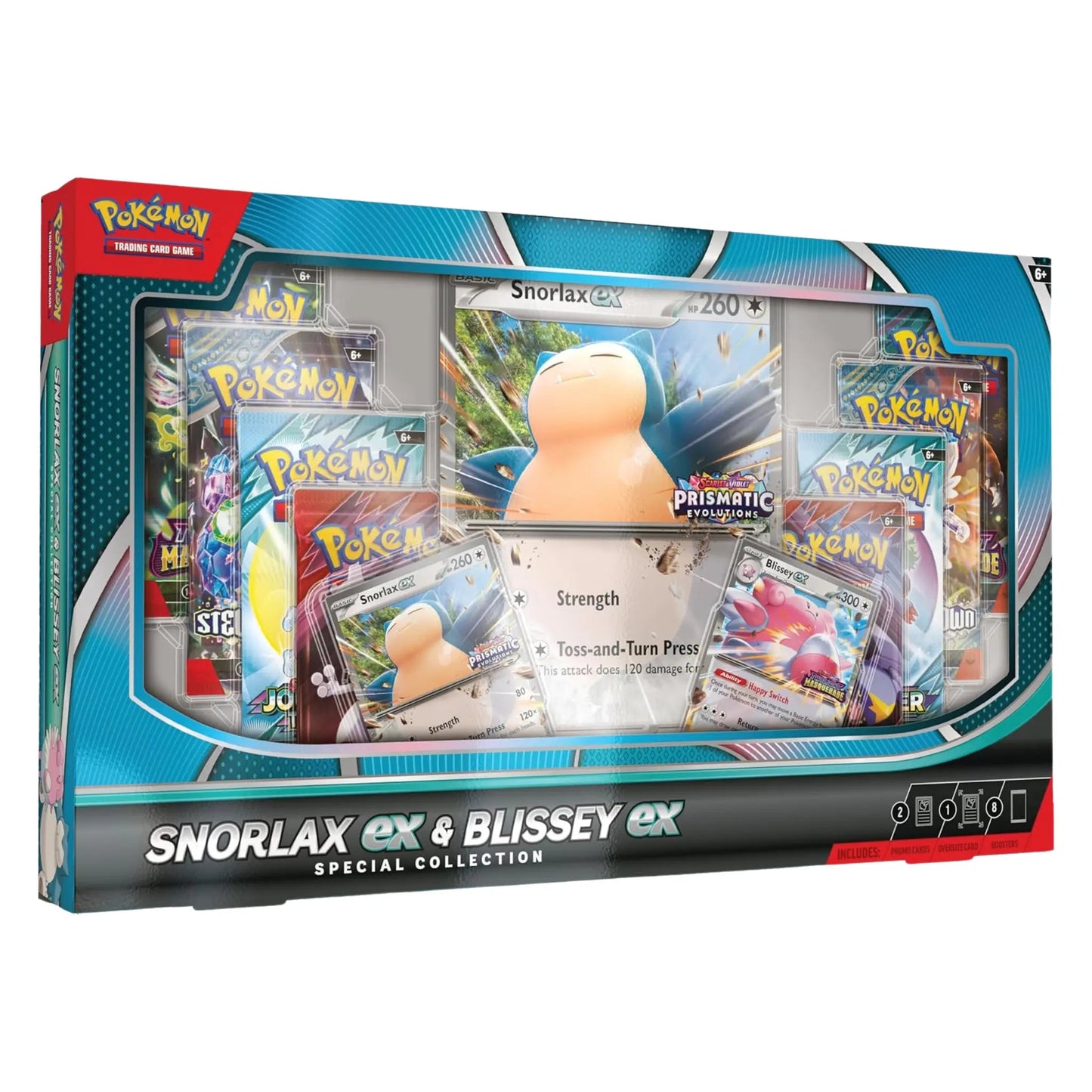 Snorlax ex & Blissey ex Special Collection – Sealed Box