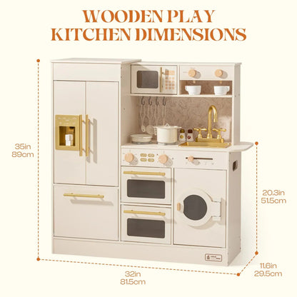 Toddler Chef - Wooden Play Kitchen