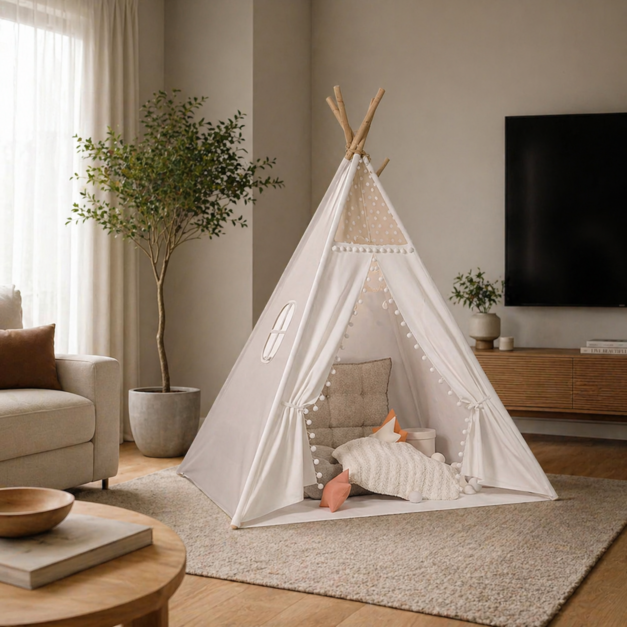 Tiny Tipi - Montessori Childrens Play Tent