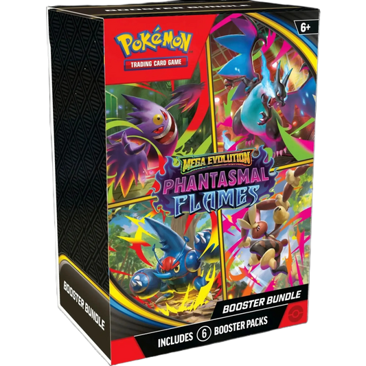 Pokémon TCG - Mega Evolution - Phantasmal Flames - Booster Bundle