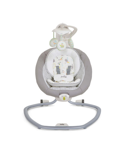 Electric Baby Swing Chair with Music & Vibration – Infant Soothing Rocker Seat (Nature Alphabet)