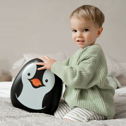 My Carry Potty - Travel Potty, Award-Winning Portable Toddler Toilet Seat for Kids to Take Everywhere (Penguin)