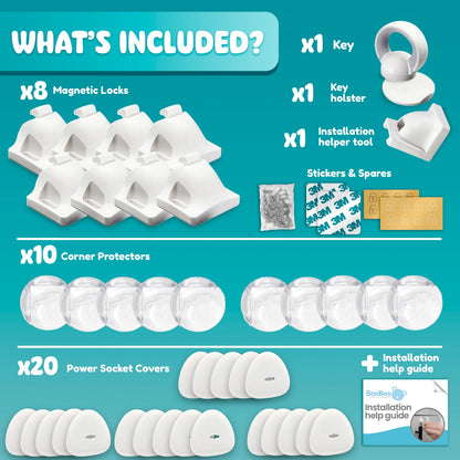 Magnetic Lock Babyproofing Kit